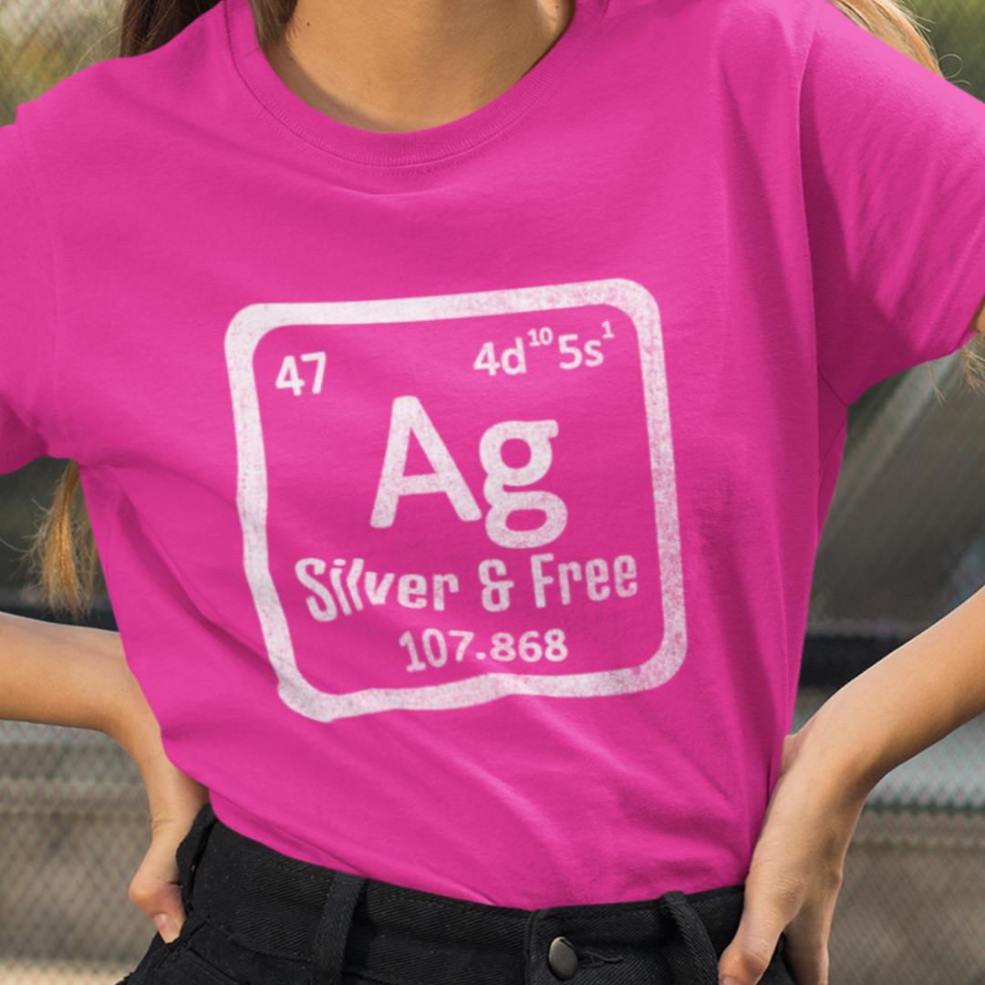 Silver Chemical Element Soft Tee