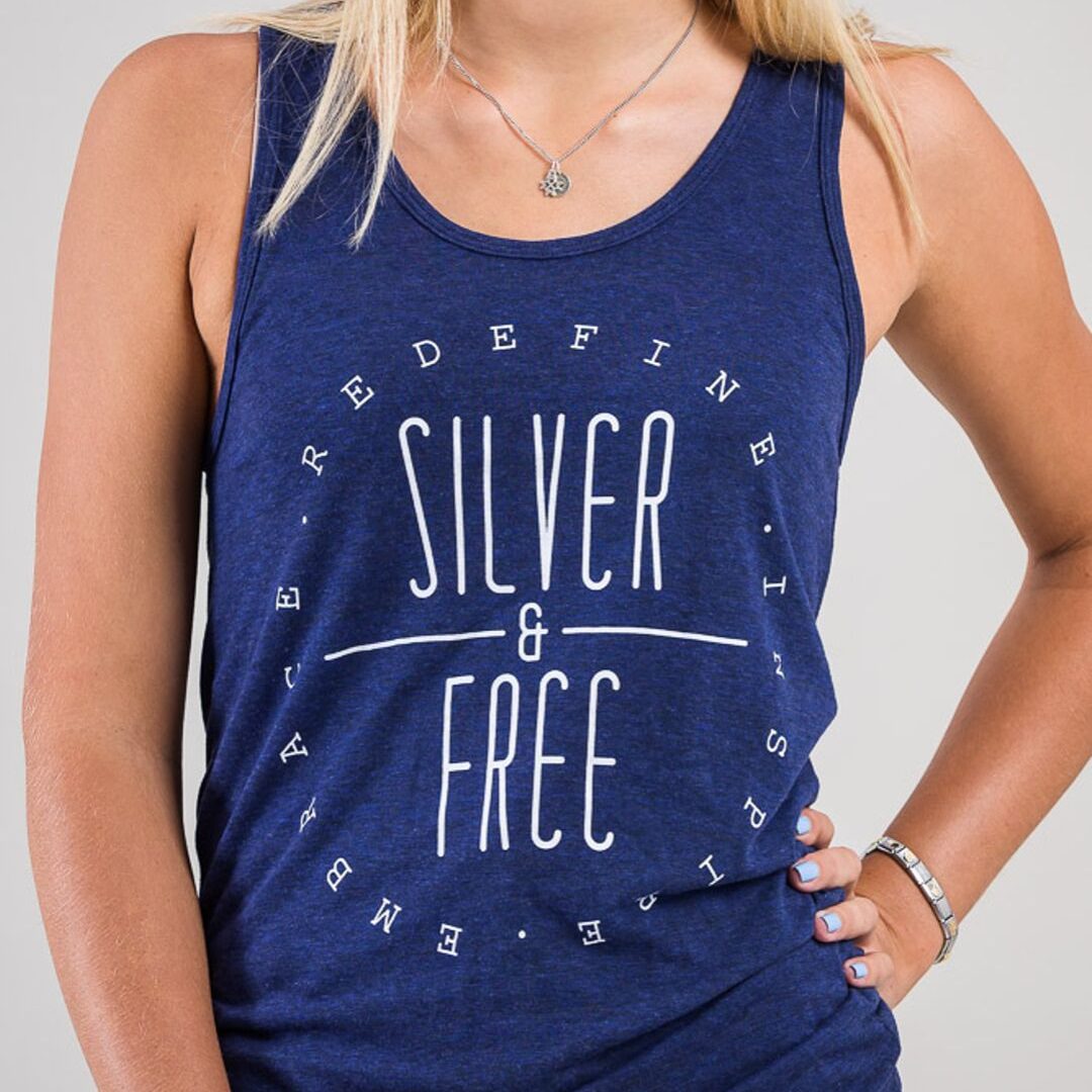 Silver & Free Tank Top