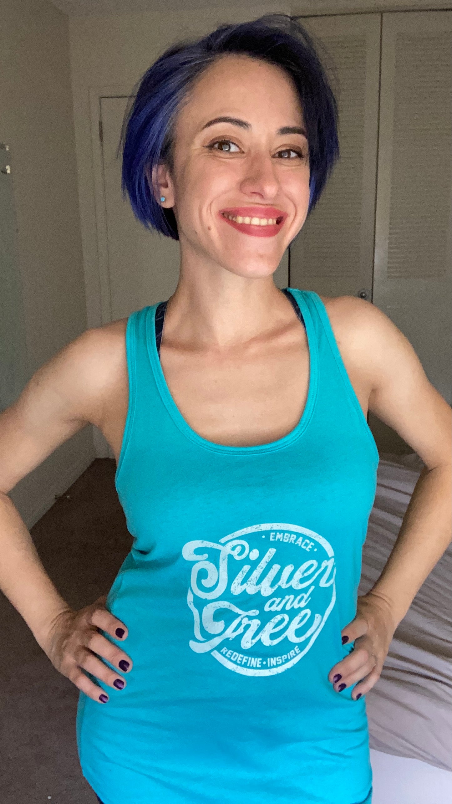 Silver & Free Tank Top