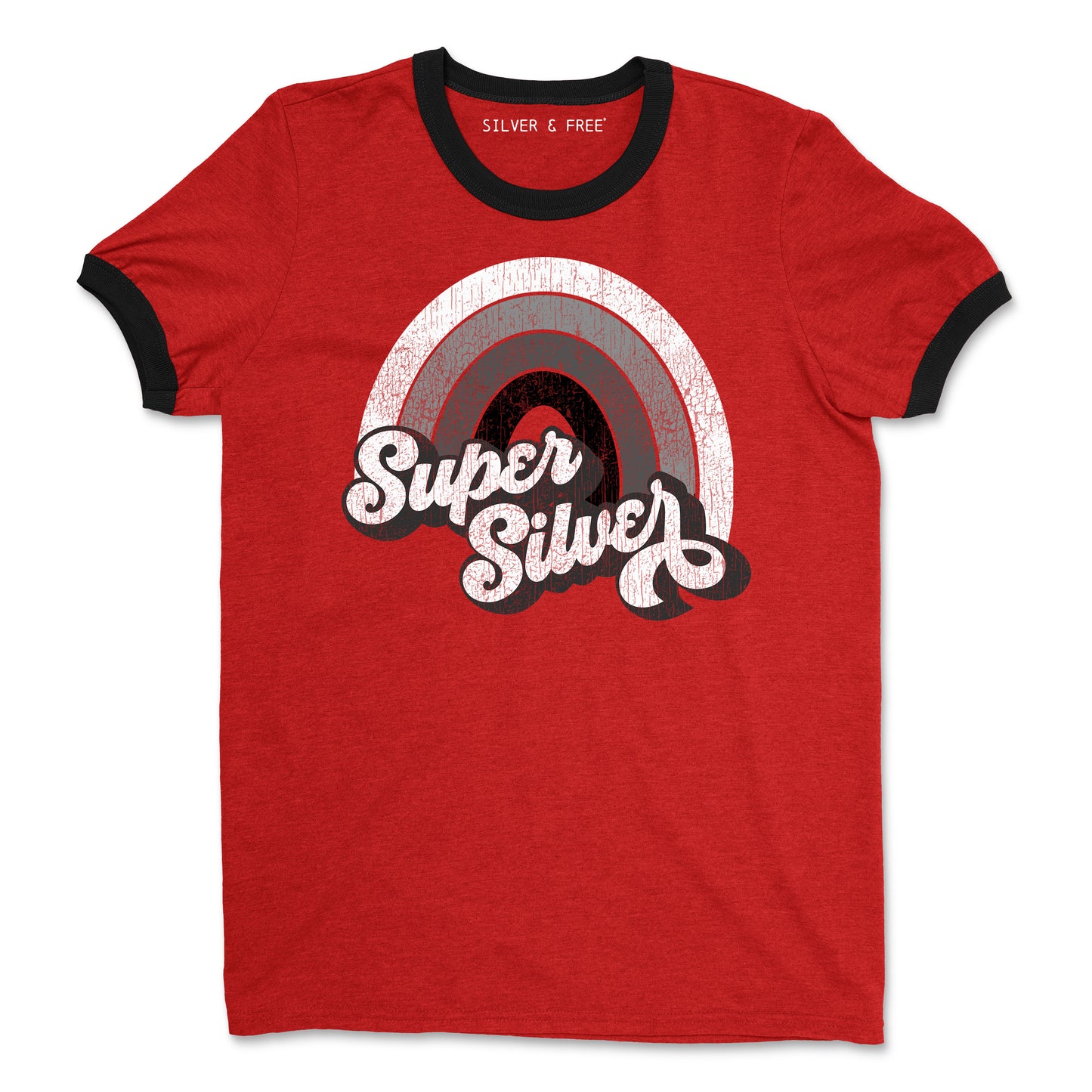 Silver Rainbow Super Silver Vintage Tee