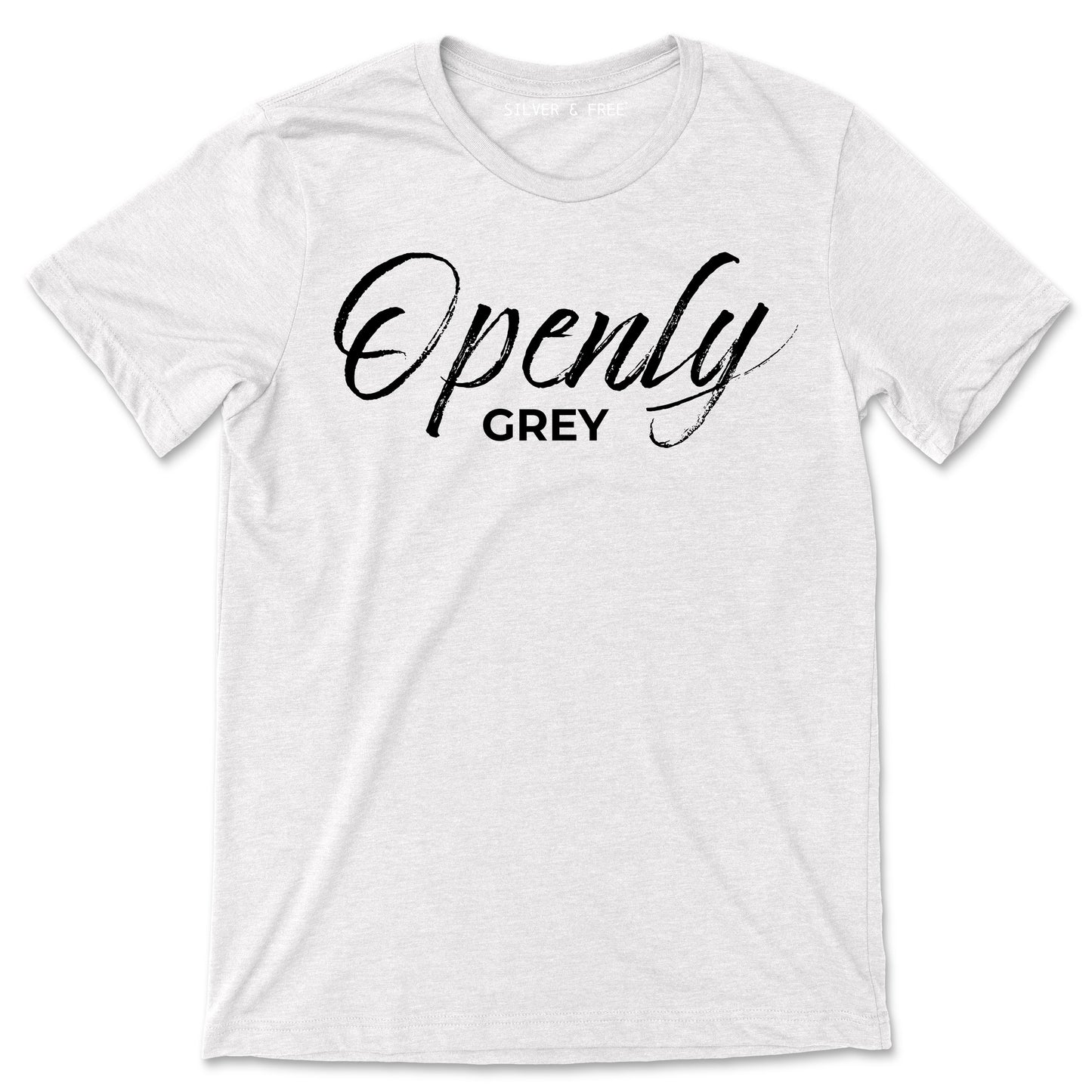 Openly Gray Super Soft Tee - NEW