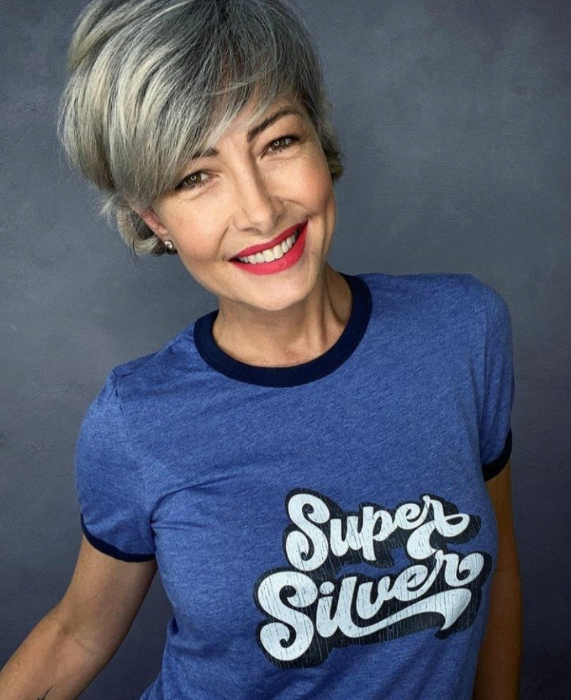 Super Silver Vintage Tee