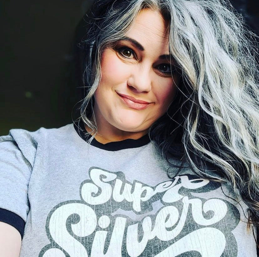 Super Silver Vintage Tee