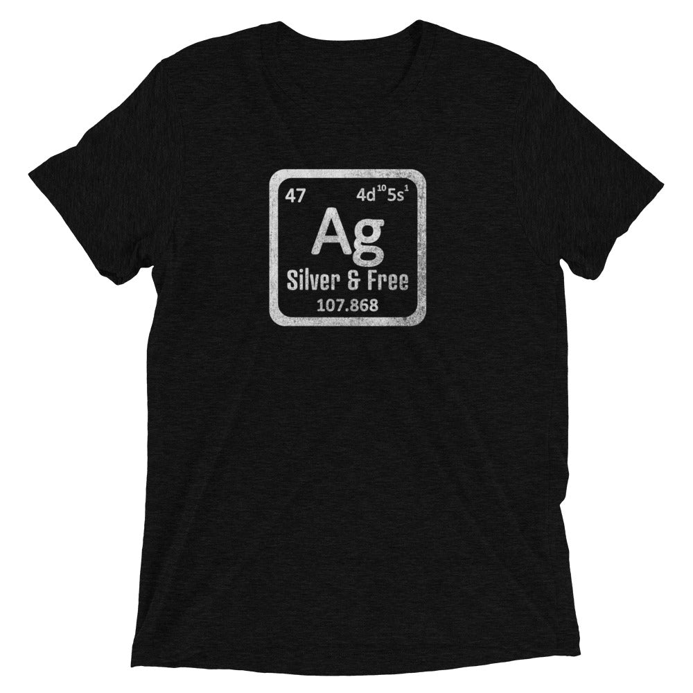 Silver Chemical Element Soft Tee
