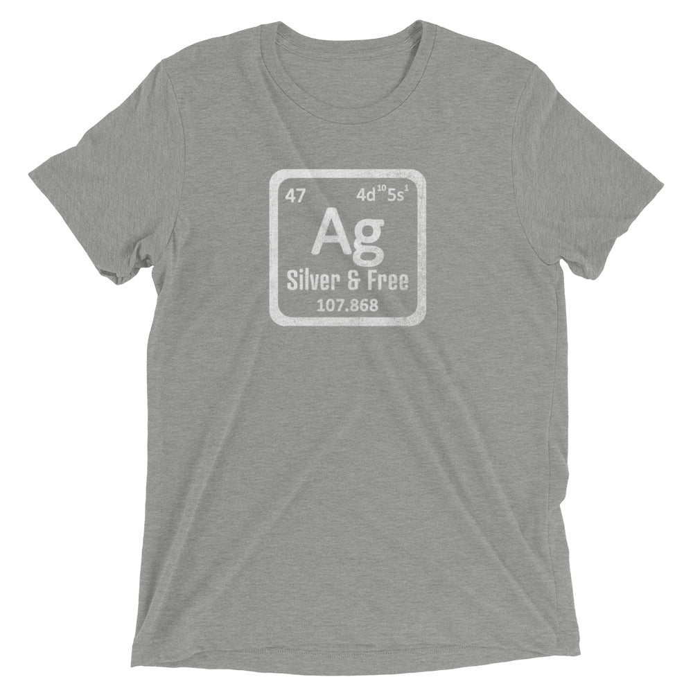 Silver Chemical Element Soft Tee