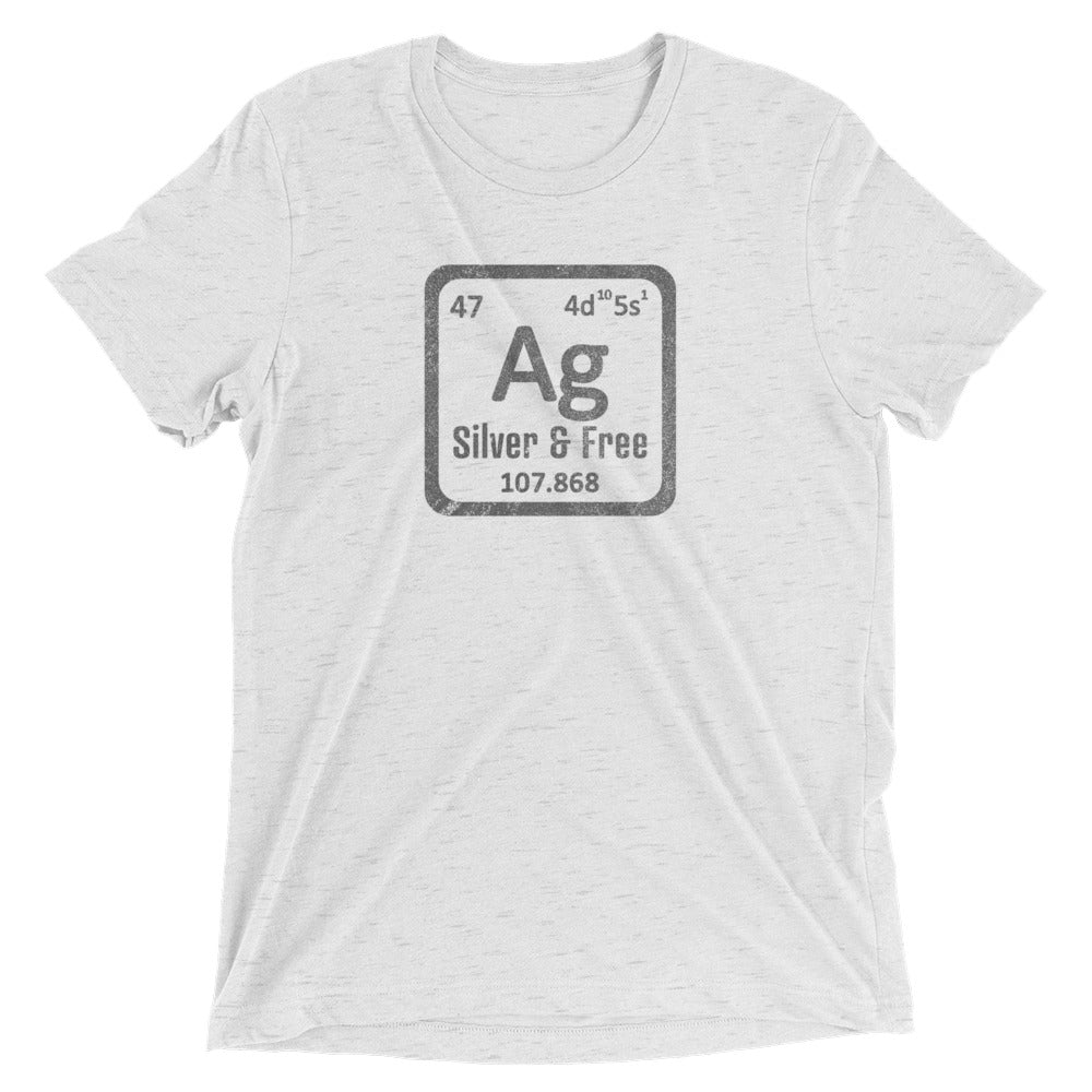 Silver Chemical Element Soft Tee