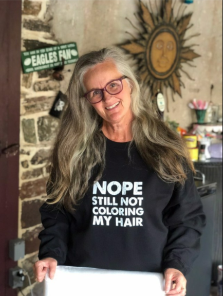 Still Not Coloring/Colouring My Hair Sweatshirt