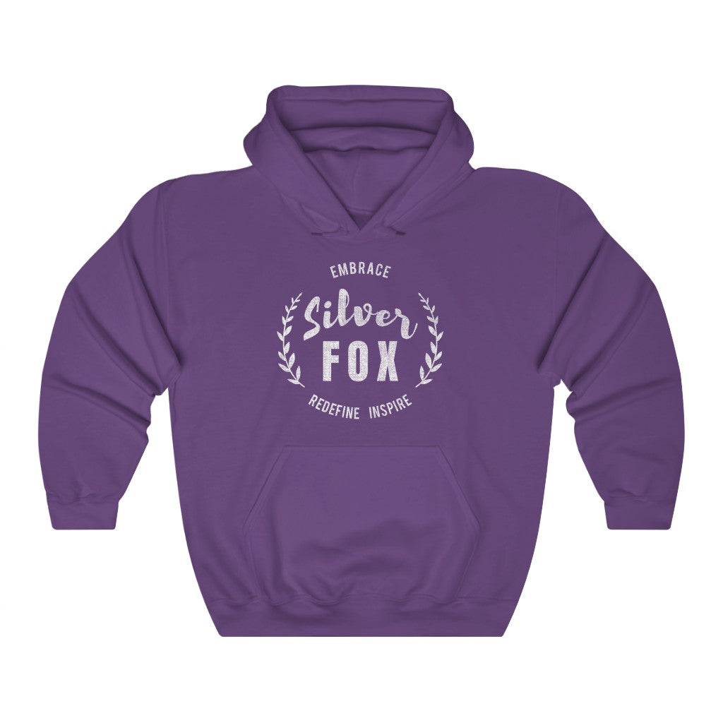 Silver Fox Hoodie – Silver & Free