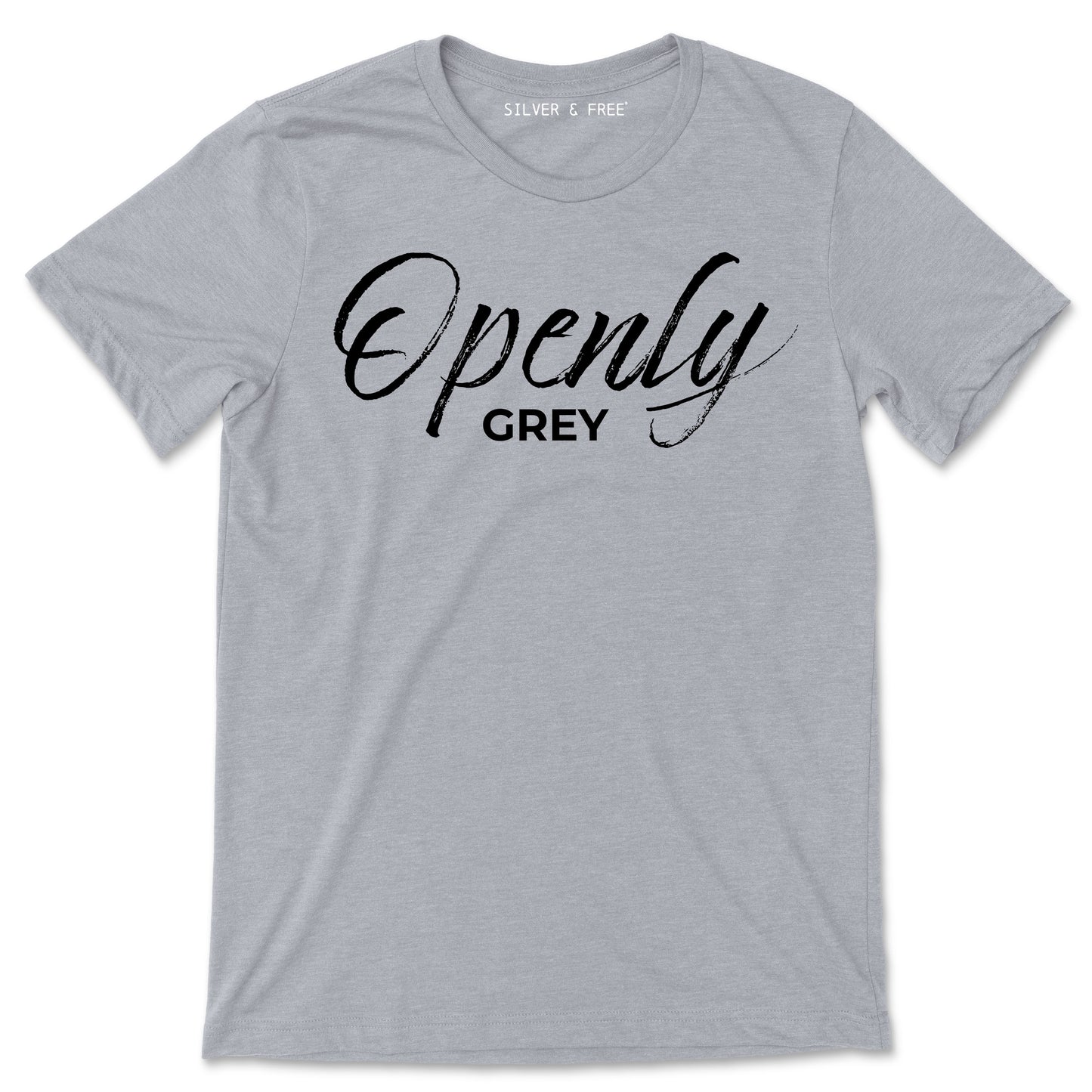 Openly Gray Super Soft Tee - NEW