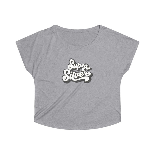 Super Silver Relaxed Tee